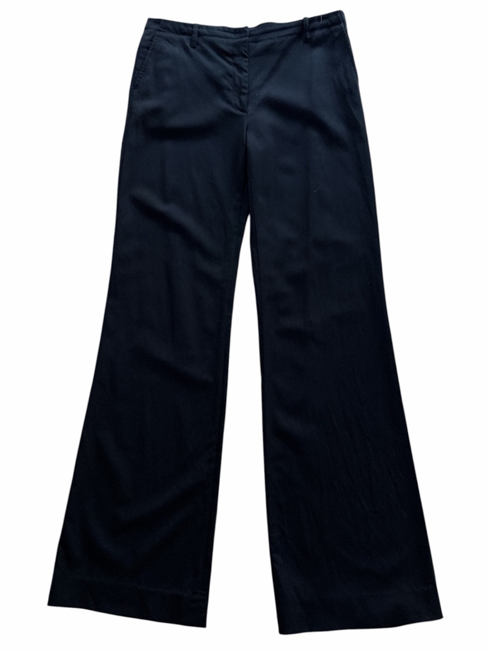 Joseph Wool Blend Classic Women's Wide-Leg Pants